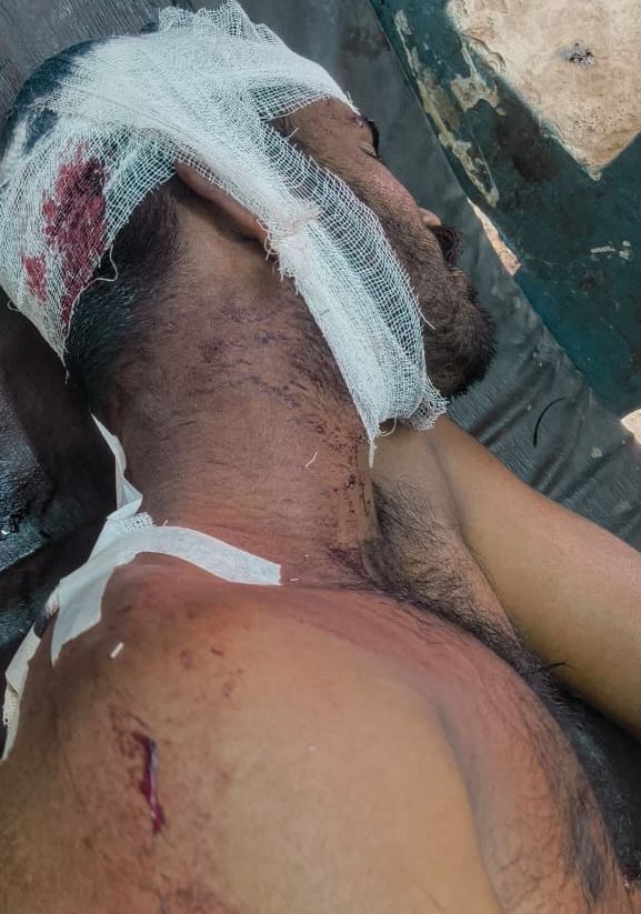 रास्ते में घेरकर युवक पर चाकू से हमला, गंभीर हाल में भेजा गया मेडिकल कॉलेज