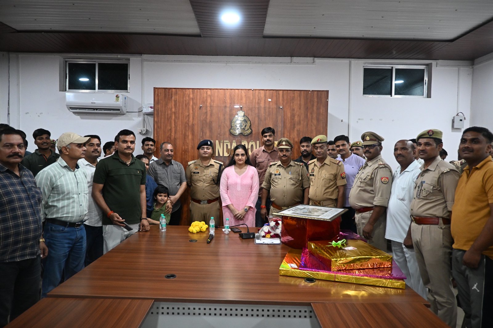 स० पुलिस अधीक्षक मेविस टॉक के स्थानांतरण पर पुलिस परिवार द्वारा विदाई समारोह में दी गई शुभकामनाएं
